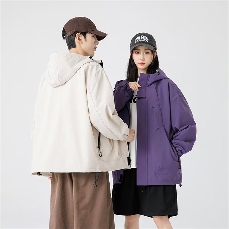2024春秋冲锋衣户外防水秋装外套男女夹克能风工装XR23745/P60,男装夹克,星座506