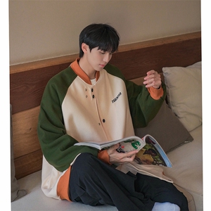 B225-W8425-P126-X158----拼接棒球服-聚酯纤维图片