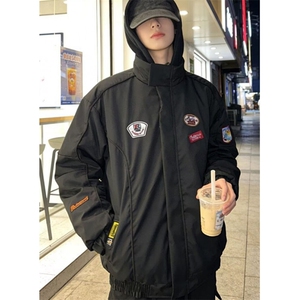 棒球服外套男女春秋2026新款设计感情侣休闲立领夹克 MJ601图片