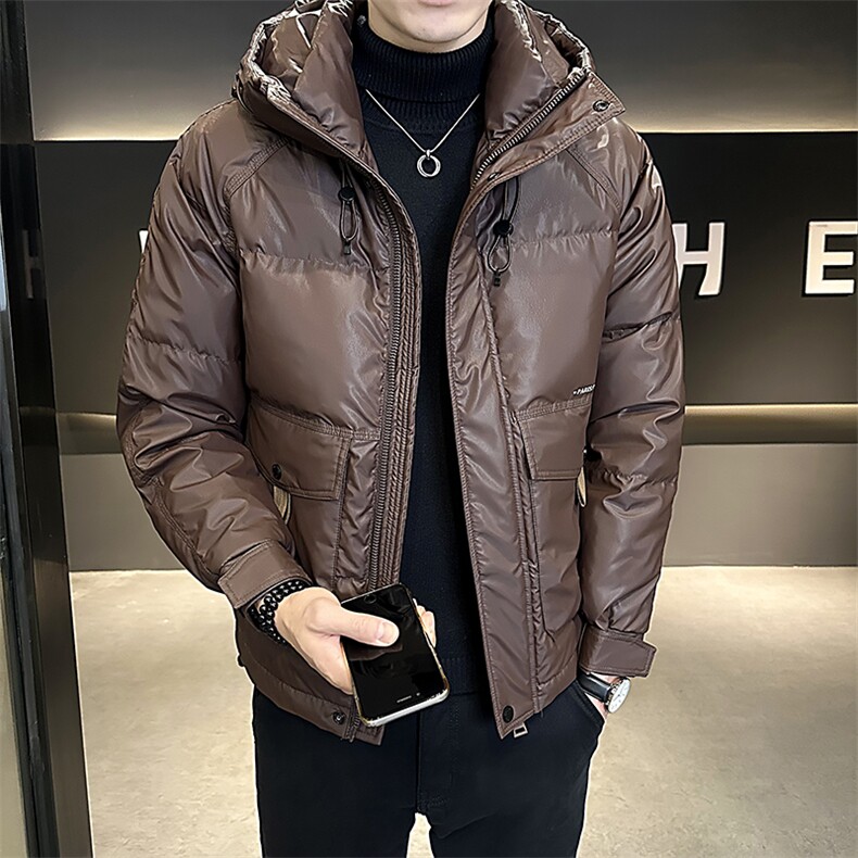 B3533436P195红色2025年连帽冬季新款男加厚保暖防寒服三防面料,商品下架区,电商B353