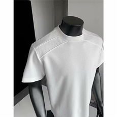 美式重磅cleanfit正肩设计短袖T恤夏季重磅硬汉小领口半袖衣服男，男装T恤，星座1210-1