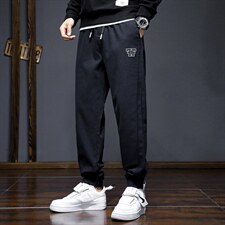 22年抖音秋季新款直筒休闲束脚仿牛仔裤男百搭长裤子潮K532，男装休闲裤，星座815-2