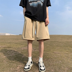 2024夏季新款外景大码日系纯色休闲短裤M-5XHK23445-P20，男装牛仔裤，电商A022