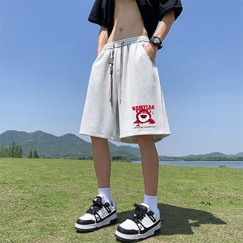 25年直播抖音得物品质三条杠运动中裤五分短裤K362P30控48,男装牛仔裤,电商C408(原B339-1)