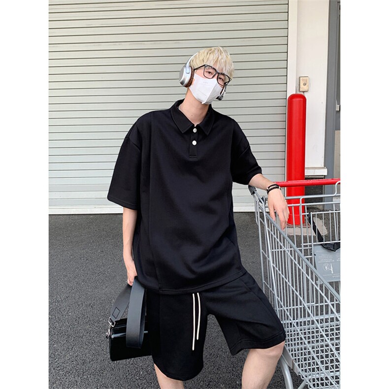 夏季POLO衫设计感运动套装T3632特P30控58/DK8606特P25控48,男装Polo衫,电商A007