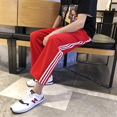 主推阔腿裤中性情侣休闲裤九分裤607/P35(低48），男装休闲裤，星座1506-1