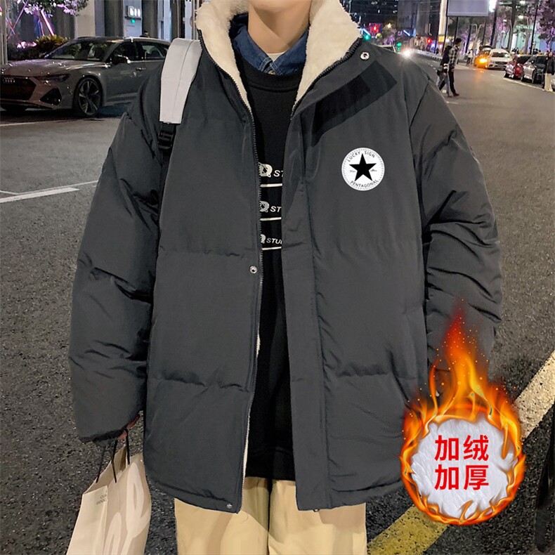 ！2023秋冬新款男士棉衣加绒加厚中性棉服外套MY105特P78,男装棉衣,电商B220