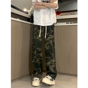 24春夏现货 品质大码迷彩裤 不起球 不褪色 K909-P60图片