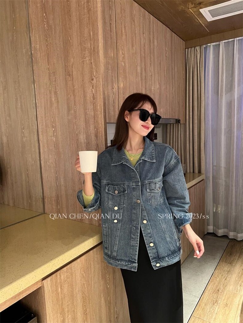现货春季新款：牛仔外套，其它，QIANCHEN 谦晨(1F)