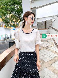 现货夏季特种绣百搭上衣 M一XⅩL，女装，锦绣阁