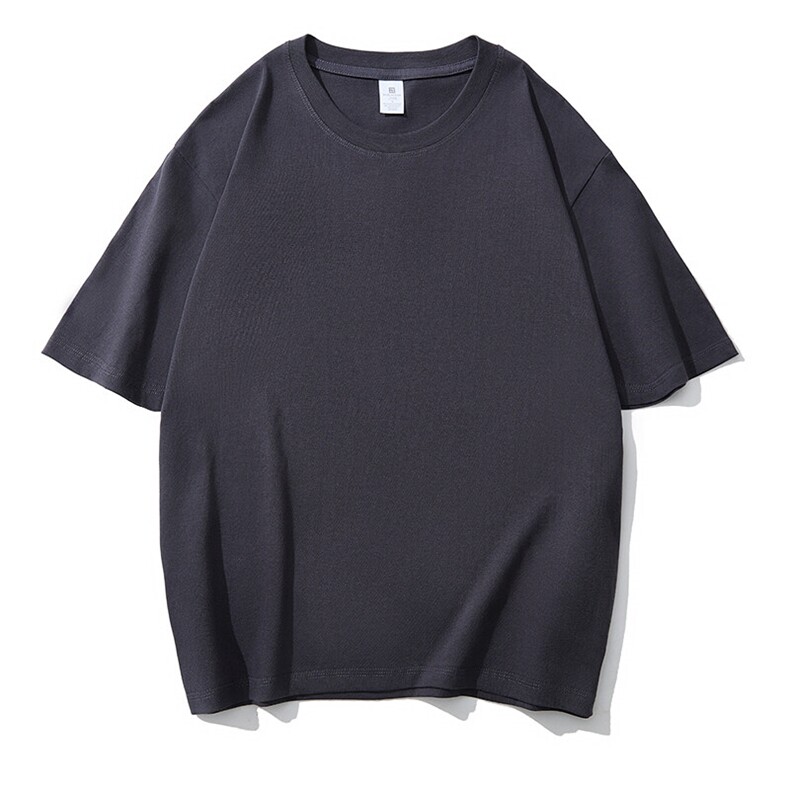 DZ定制款210克港风落肩阔版短袖，10.5起。详情咨询客服，男装T恤，电商A109