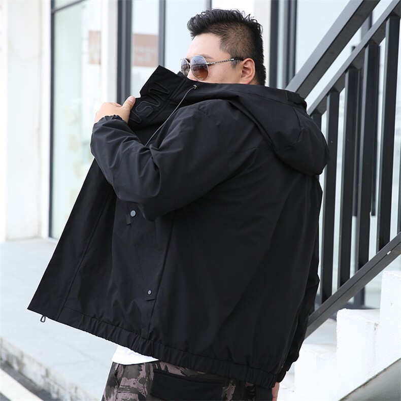 M-9XL男大码刺绣连帽夹克5032-1_1886(M-4XLP655XL-9XLP75),男装夹克,星座1516-1