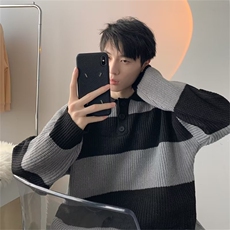 美式毛衣男慵懒风休闲针织衫U11P53，男装针织衫/毛衣，星座1116-2