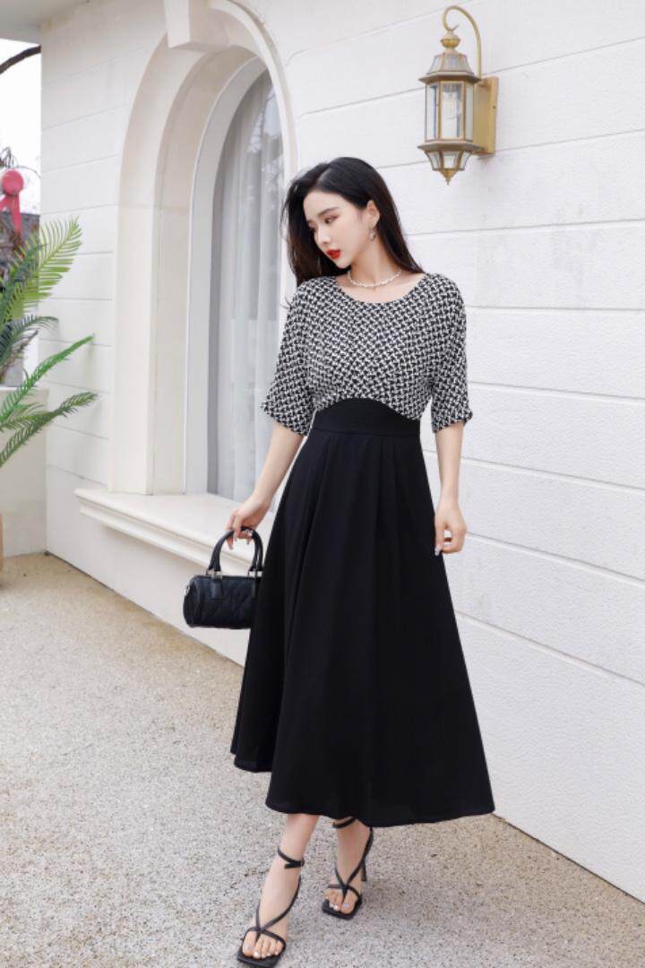 2023夏装连衣裙，女装连衣裙，贻思茗