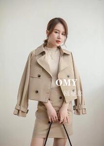 秋款风衣套装图片