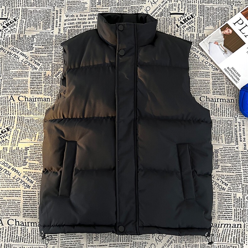 1506/M908/P30男羽绒棉马甲背心学生立领无袖棉衣大码高品质二开,男装背心/马甲,星座1506