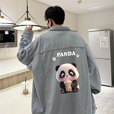 牛仔夹克男大码牛仔外套男茄克NJ77417-P60，男装夹克，电商A040