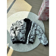 褶皱肌理双面穿棒球服男款春秋季美式复古宽松休闲高级感夹克外套，男装夹克，星座1210-1