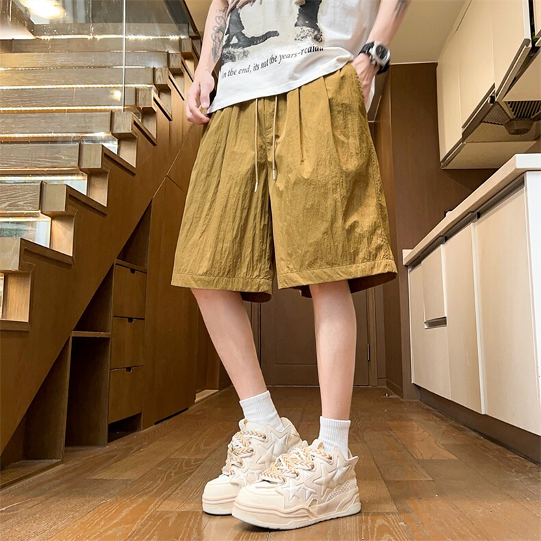 现货夏季工装短裤男ins潮牌休闲百搭潮流痞帅五分裤D02518-P35,男装牛仔裤,星座308B-2