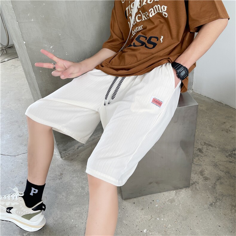 218-1-P25-DD12夏季宽松休闲五分裤,男装休闲裤,四季星座218-1