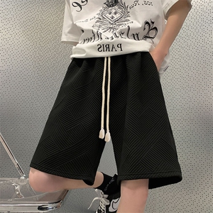 300克包边夏季新款港风高街暗黑短裤DK985-P45-控68图片