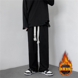 大码S-3XL  秋冬美式休闲裤男直筒宽松百搭卫裤长裤  K1751-P30图片
