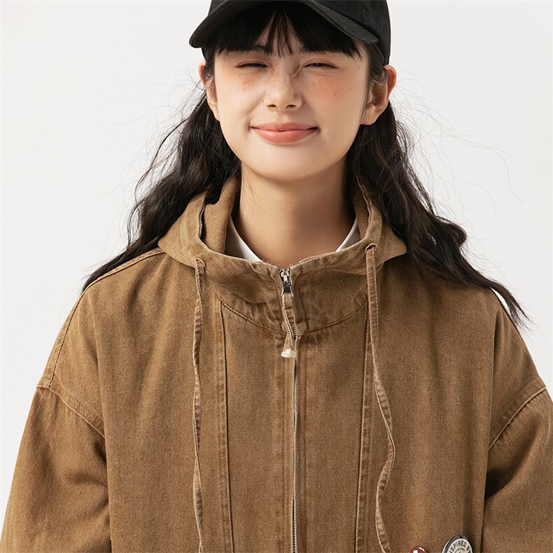 2026春季新款男装日系潮牌宽松连帽外套休闲夹克JK582-F138,男装夹克,电商A101（原外27）