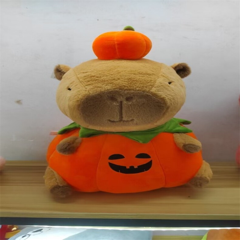 恶魔水豚，泽涵毛绒玩具
