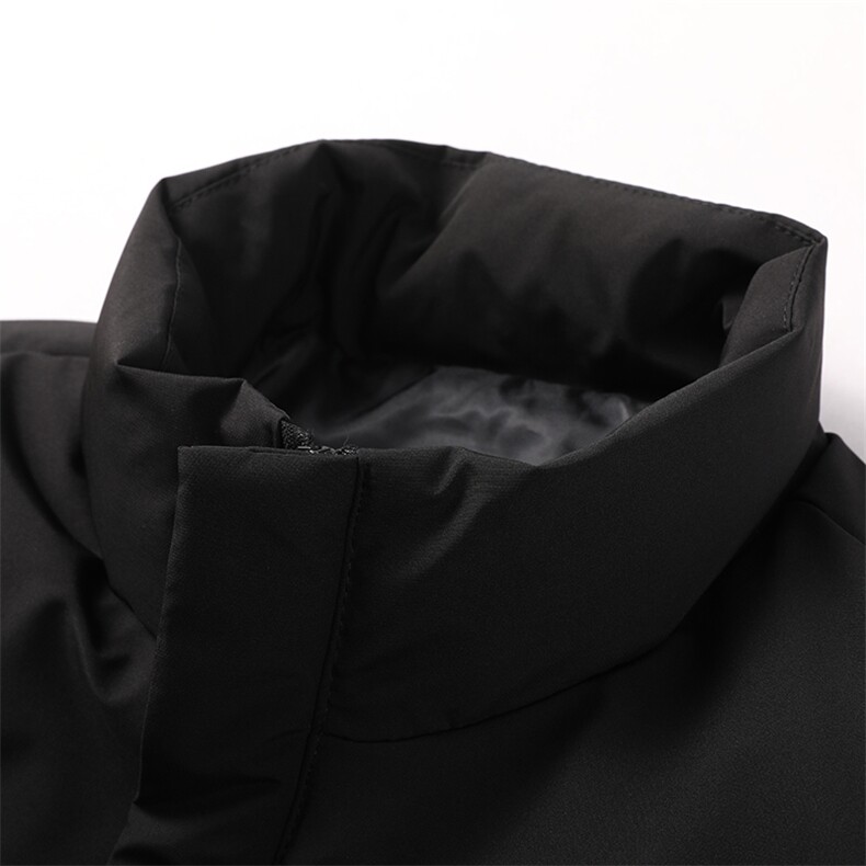 冬季新款休闲羽绒服男立领中年爸爸保暖外套上衣HPN68801-P250,男装羽绒服,电商B212（原钱塘6029）