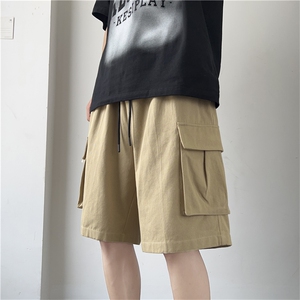 大口袋设计感短裤男女潮牌痞帅五分裤街头百搭DK096-P35图片