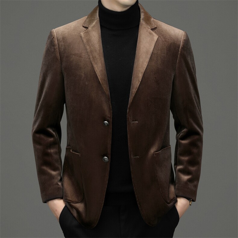 HM8311男士202年春季新款长袖西服休闲青年夹克西装P192图片
