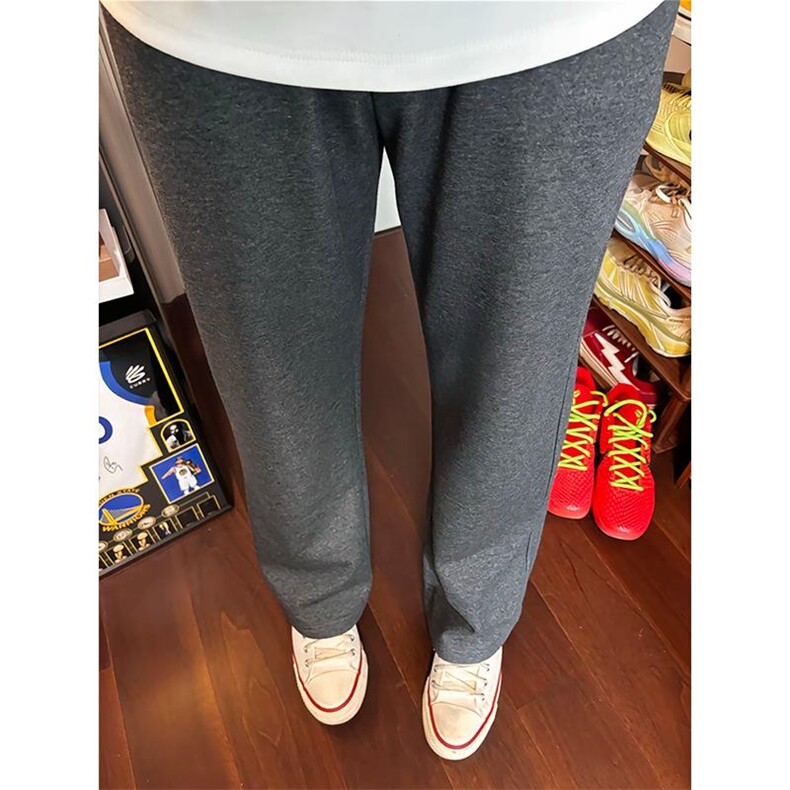 1506/QB45710/P42东北零下保暖抗寒加绒加厚阔腿裤羊羔绒运动卫裤,男装休闲裤,星座1506