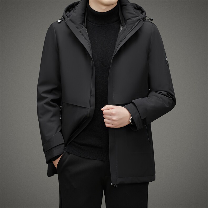 BZ22967钱塘2020-2时尚简约百搭冬季厚款中年男士羽绒服P315,男装羽绒服,钱塘207-2