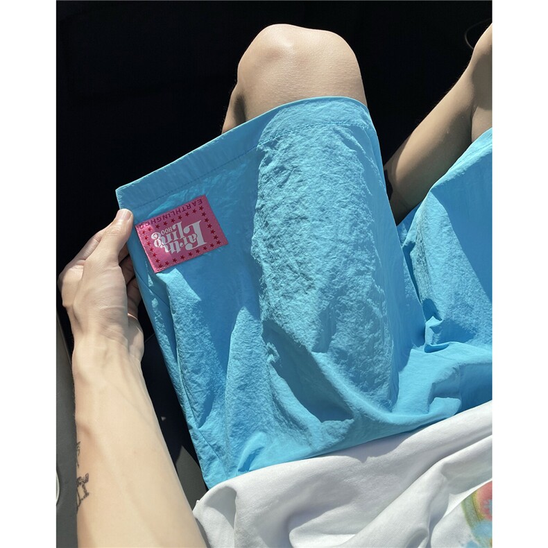 【现货】K776-P35控49夏季薄款短裤沙滩裤速干情侣五分裤,男装休闲裤,星座612