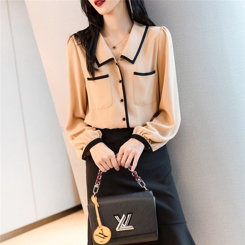 春季衬衣，女装，那茉