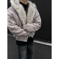 棉布座山雕连帽外套棉衣男CP99-特p：120，男装棉衣，电商B371