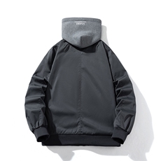 现货三色带帽可拆卸秋冬飞行服棉服情侣装夹克潮牌炸街外套，男装夹克，电商A105