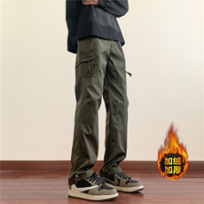 得物抖音加厚三防休闲裤男冲锋裤机能工装裤K10022-特P40绒55，男装工装外套，电商A099