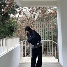 复古提花刺绣拼接夹克高级感宽松百搭棒球服外套MF17P65加绒85特，男装夹克，电商D256-2(原A064-2)