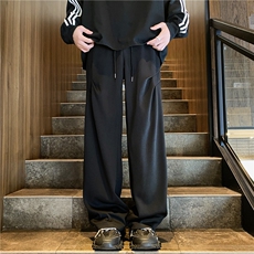 秋季新款潮流褶皱美式运动休闲宽松卫裤B315-K24256-特p30控58，男装休闲裤，电商B315