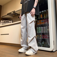 量大优供视频夏季直筒宽松阔腿男女休闲裤CK31特P28控58M-4XL，男装休闲裤，电商B325