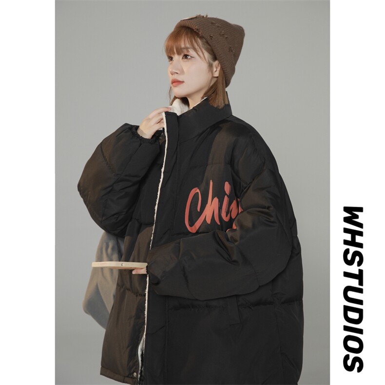 两面穿冬装加绒棉衣女2025新款棉服情侣款棉袄外套3325-P100控148,男装棉衣,星座207