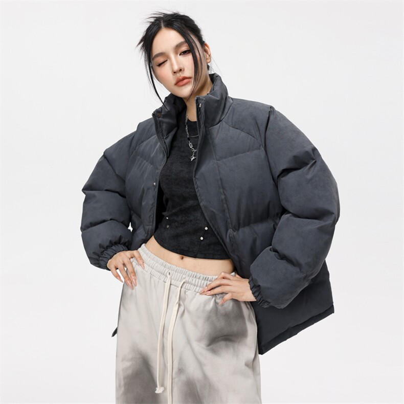 2025日系冬季新款立领面包服保暖防风棉衣外套男女同款XY2523-P60,男装棉衣,星座717
