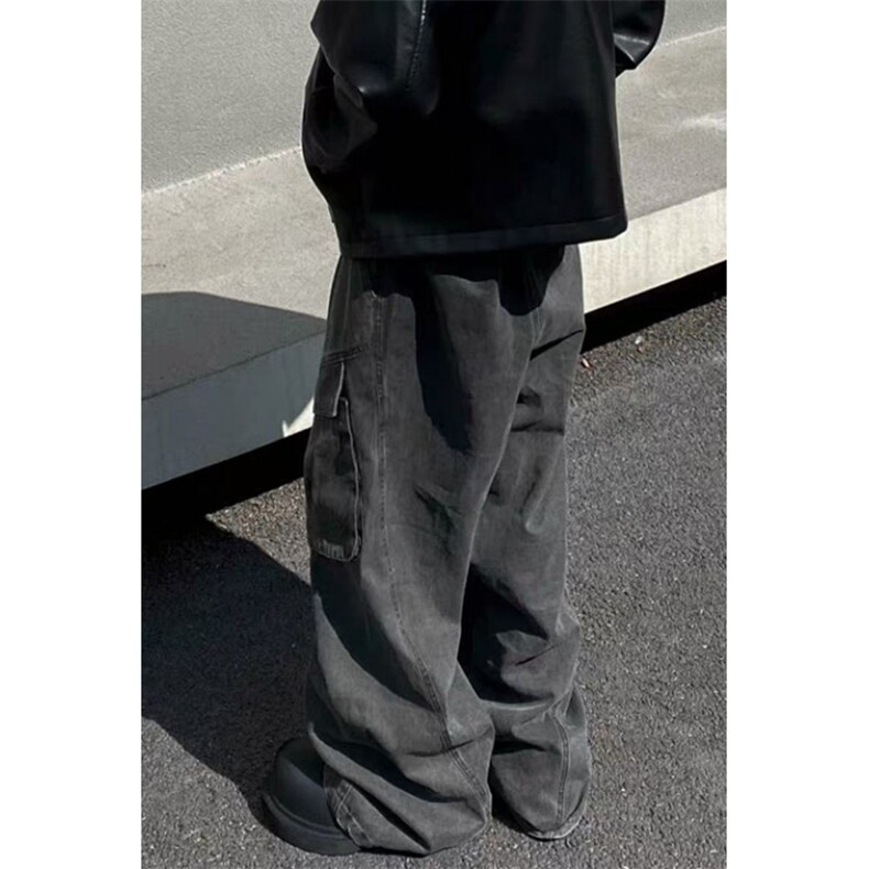 青少年阔腿休闲裤190超长版冲锋裤登山裤工装裤KA617,男装工装外套,星座1116A（原606A-3）