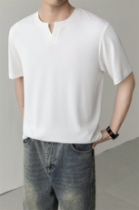 夏打底衫纯色百搭纯色圆领T恤短袖轻熟风A236-82557-特P33，男装T恤，电商A236