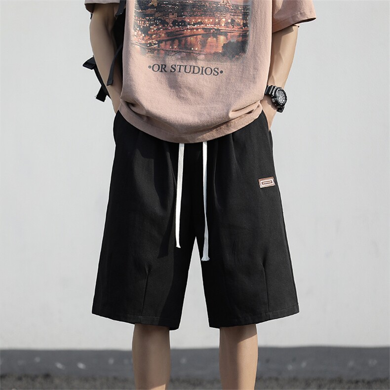 休闲短裤男夏季新款ins宽松韩版潮流帅气2023百搭五分裤K3961-P22,男装休闲裤,星座412-3