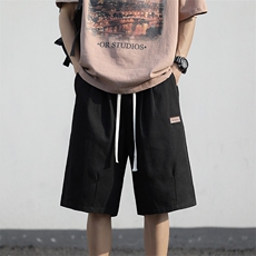 休闲短裤男夏季新款ins宽松韩版潮流帅气2023百搭五分裤K3961-P22，男装休闲裤，星座412-3