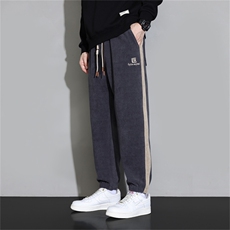 灯芯绒男式休闲裤加厚束脚卫裤宽松哈伦休闲裤A068-ZBCK133-TP48，男装休闲裤，电商A068
