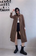 春装风衣，女装风衣，慕亿