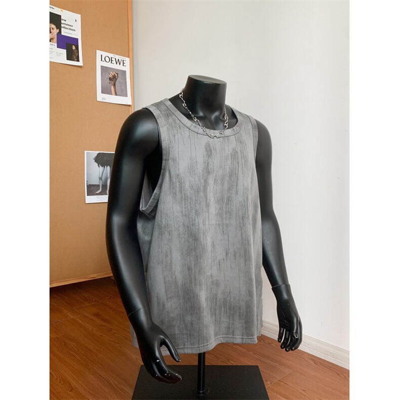 XZ809A/ZJPB01/P25/控38扎染麂皮绒背心，男装背心/马甲，星座809A(原222-1)